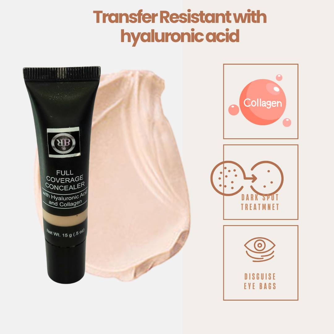 Age Defying full coverage concealer: Hydrating | Transfer Resistant | Full Coverage