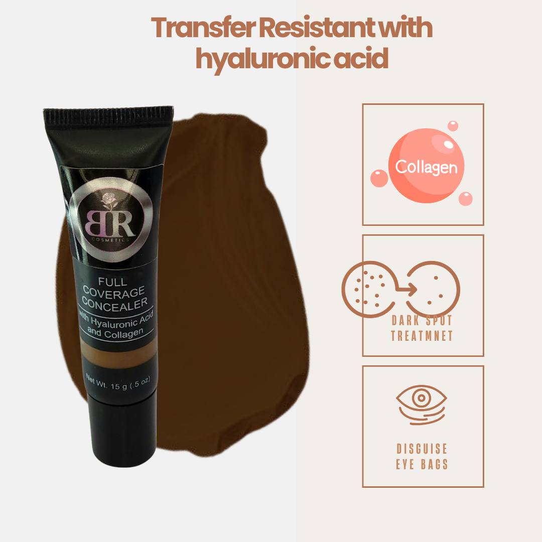 Age Defying full coverage concealer: Hydrating | Transfer Resistant | Full Coverage