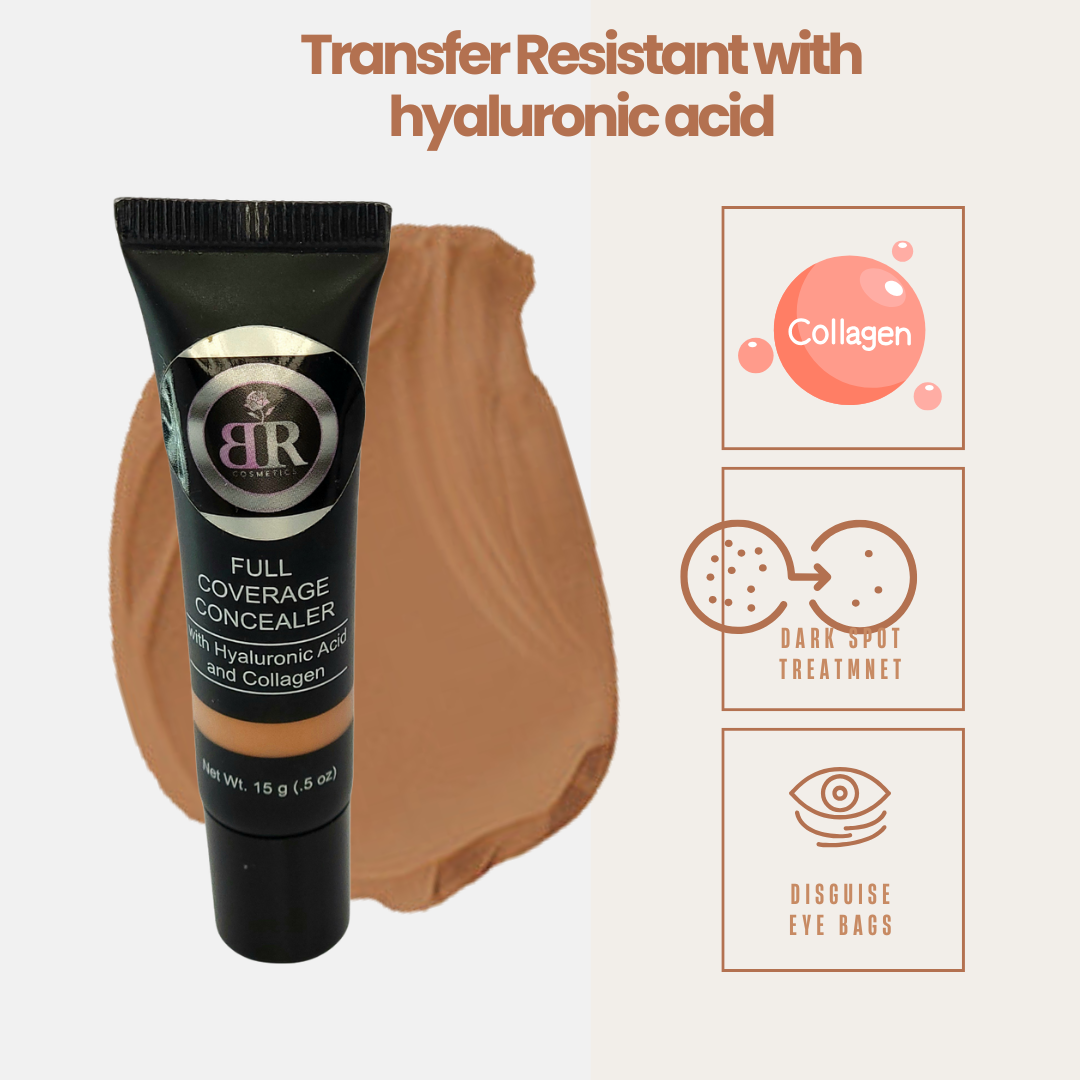 Age Defying full coverage concealer: Hydrating | Transfer Resistant | Full Coverage