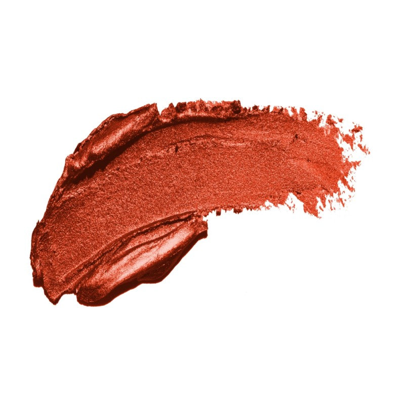 Sample of Brown Sugar Frosted Metallic Lipstick provide an intense brown shade formulated with botanical ingredients to deliver a long-lasting deep hydration with a bold, radiant finish.