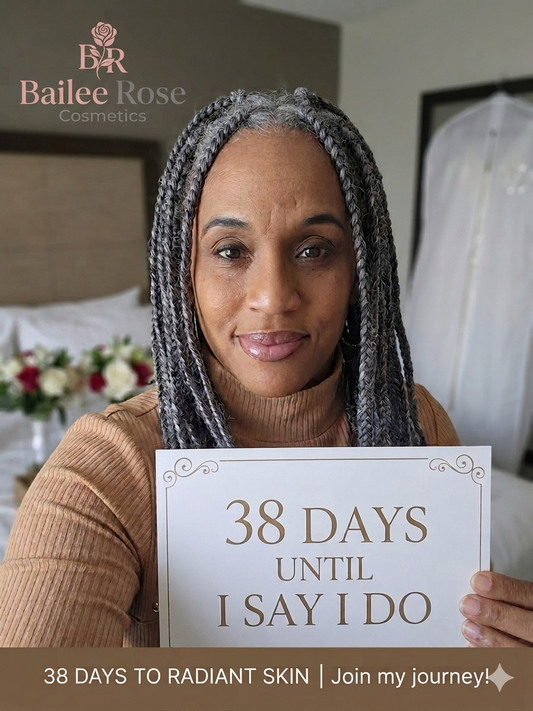 38 Days to “I Do” Glow: Skincare Routine for Radiant Skin Over 50, and bridal glow routines for flawless skin