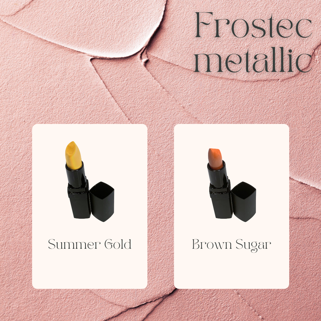 FROSTED METALLIC LIPSTICKS