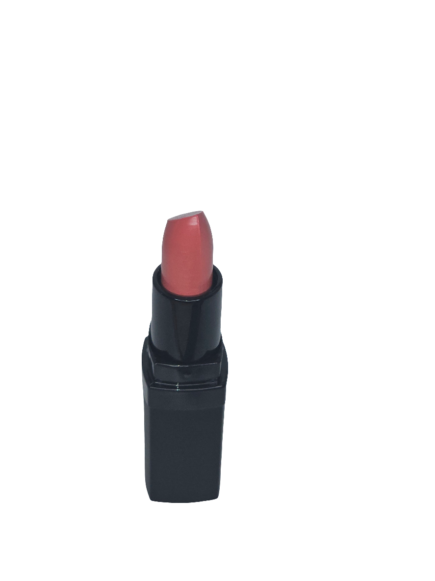 Richly pigmented soft rose creme lipstick with a satin finish.
