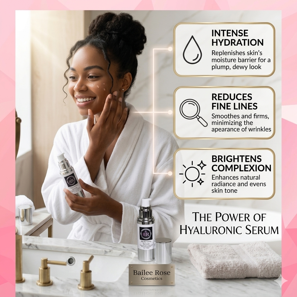 Hyaluronic Serum| Vegan| Skin-Loving Natural Ingredients | Age-Defying| Antioxidant-Rich