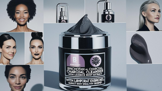 Detoxifying charcoal cleanser| Skin-Loving Natural Ingredients