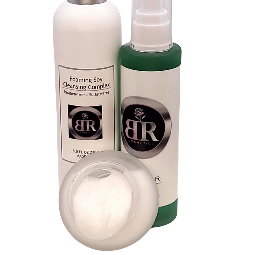 Foaming  Soy Cleansing Complex Trio Starter skin set