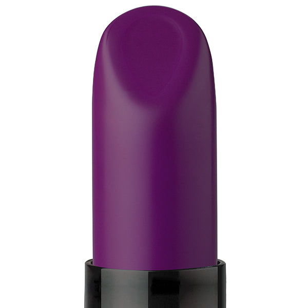 Twilight matte lipstick by Bailee Rose in a bold purple shade.