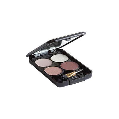 Eyebrow Kit in Brunette shade consist of two brown powders, a high lighter, and brown wax , a complete set to highlight full eye brows