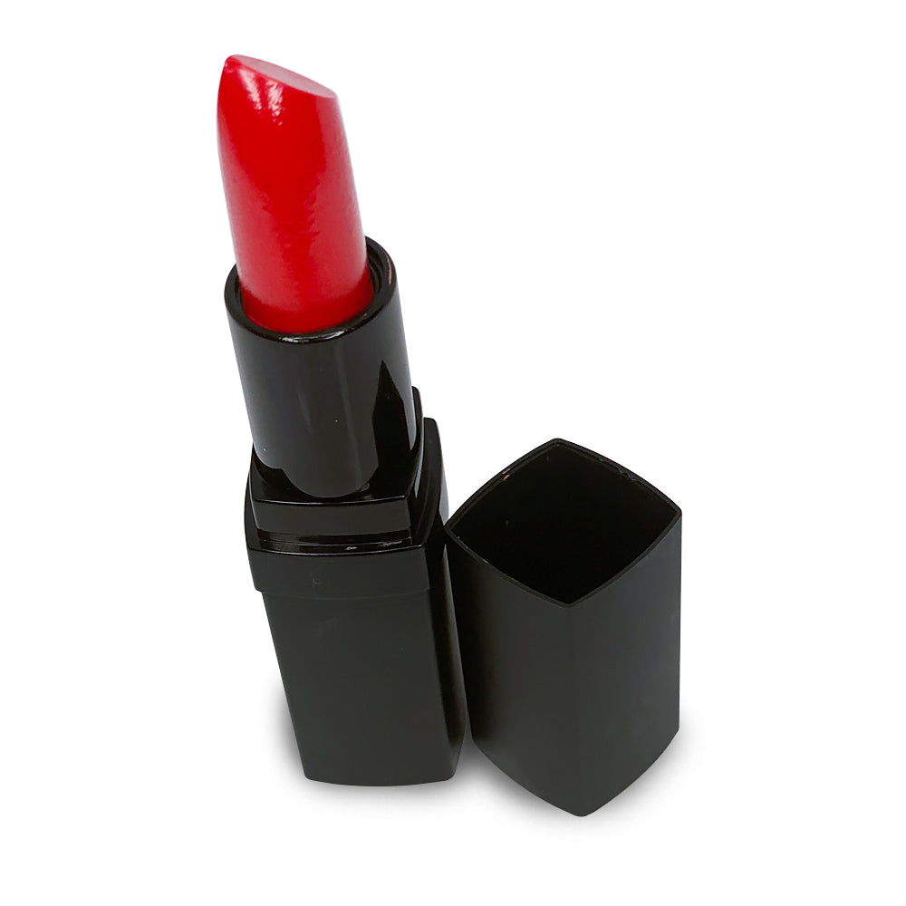 Dancing Queens is a hydrated Red bold matte lipstick with a smooth, creamy texture and subtle warmth.